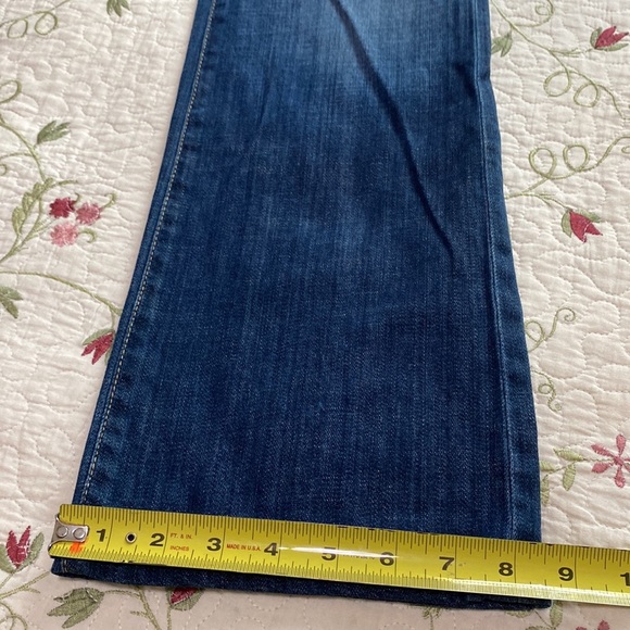 AG Adriano Goldschmied The Jessie Curvy Boot Cut Fit Dark Wash Sz 27 (29) USA - Picture 11 of 16